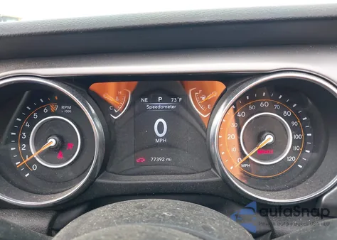 2022 Jeep Wrangler Unlimited High Tide 4X4 из США, поврежденный, VIN 1C4HJXDG6NW253313